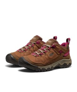 Alternative view of Women's Targhee IV Waterproof Hiking Shoe  |  Bison/Beaujolais
