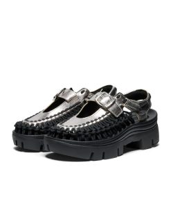 Alternative view of All Gender UNEEK PLT Mary Jane Sneaker  |  Silver/Black