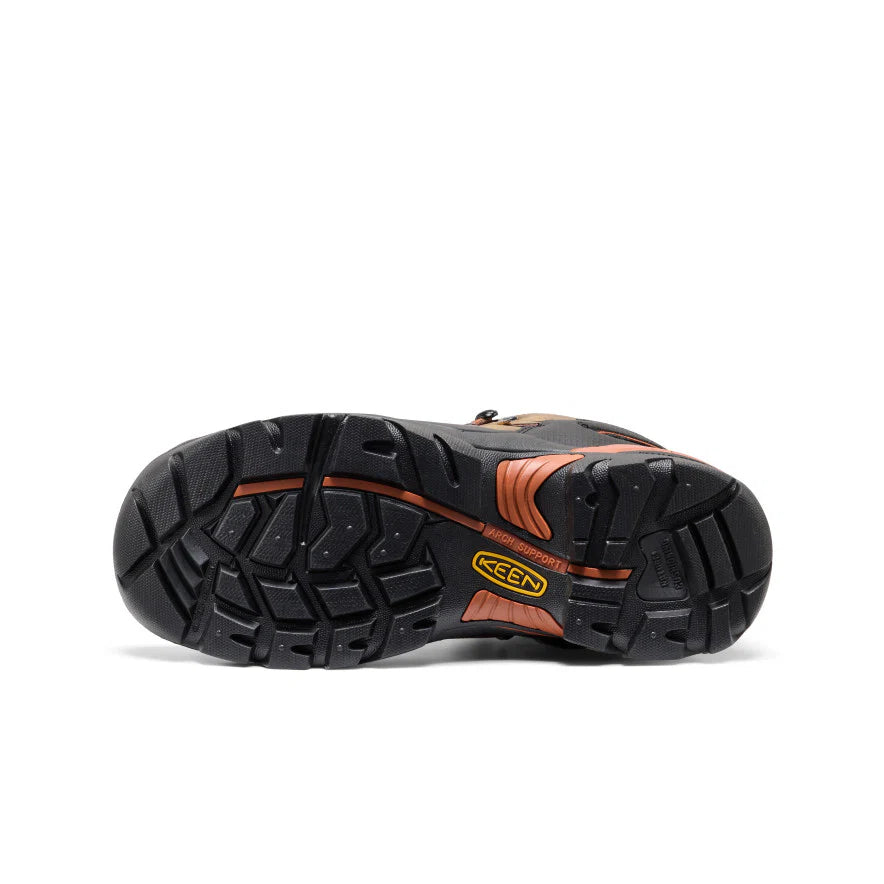 Men's Pittsburgh Energy 6 Waterproof Boot (Soft Toe) | Cascade Brown/Black - Image 6