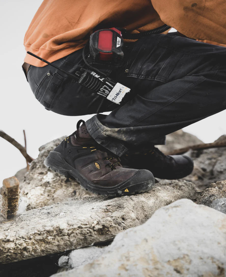 Men's Dover 6 Waterproof (Carbon Toe) | Dark Earth/Black - Image 7