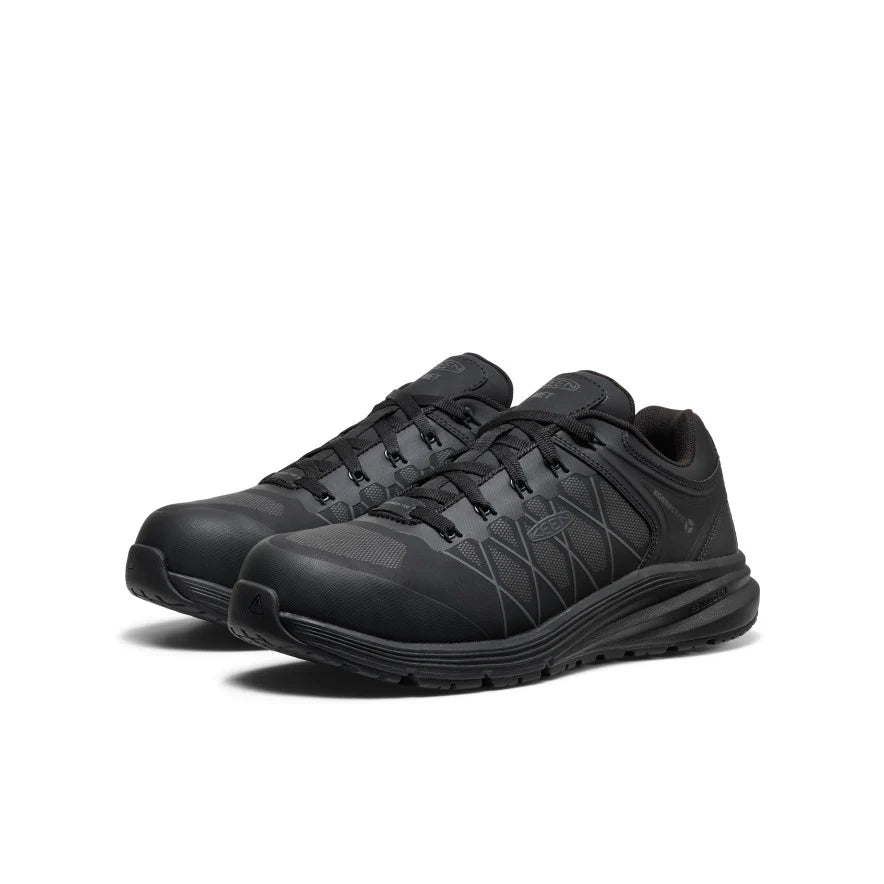 Men's Vista Energy XT Work Sneaker INT MET (Carbon Toe) | Black/Magnet - Image 2