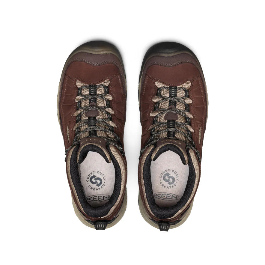 Men's Targhee IV Waterproof Hiking Boot | Java/Brindle - Image 4