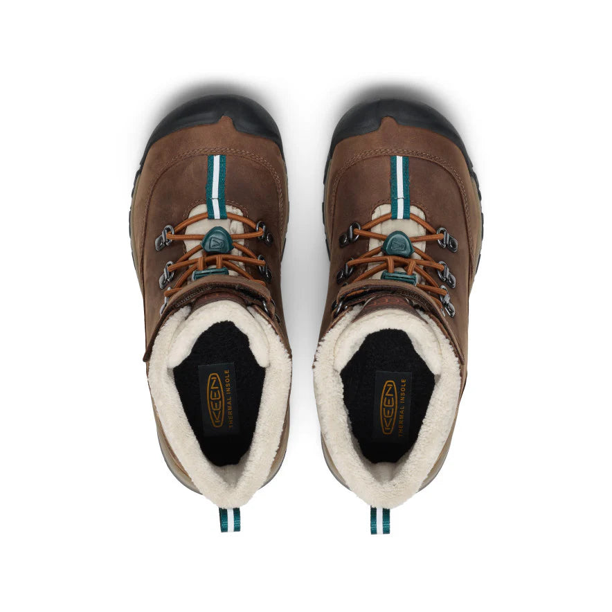 Big Kids' Kanibou Waterproof Winter Boot | Dark Earth/Roasted Pecan - Image 4