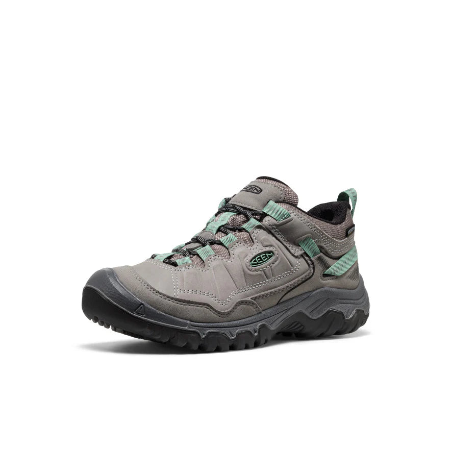 Women's Targhee IV Waterproof Hiking Shoe | Alloy/Granite Green - Image 7