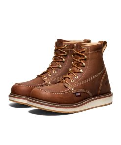 Alternative view of Men's Liberty 6 Boot (Soft Toe)  |  Leather Brown/Birch