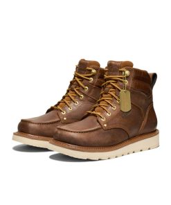 Alternative view of Men's Cincinnati 6 Boot (Soft Toe) x Noon Goons   |  Leather Brown/Off White