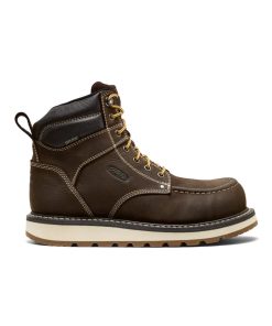 Men's Cincinnati 6 Waterproof Boot (Carbon Toe)  |  Dark Chocolate/Sandshell