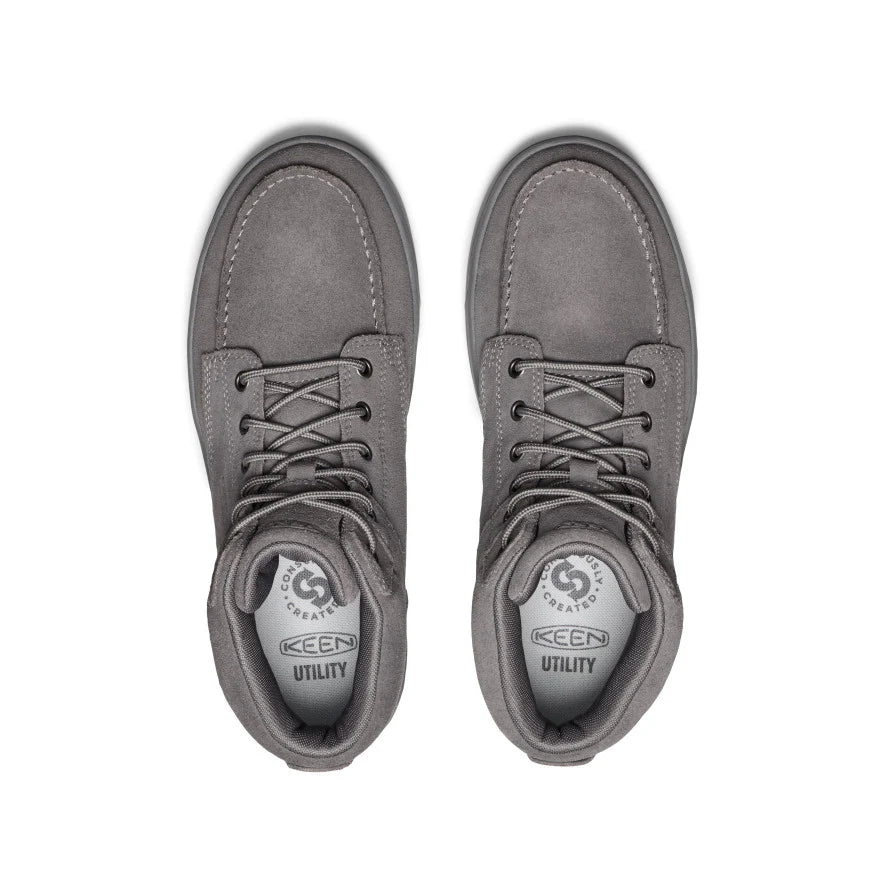 Men's Gibson Boot (Soft Toe) | Steel Grey/Steel Grey - Image 4