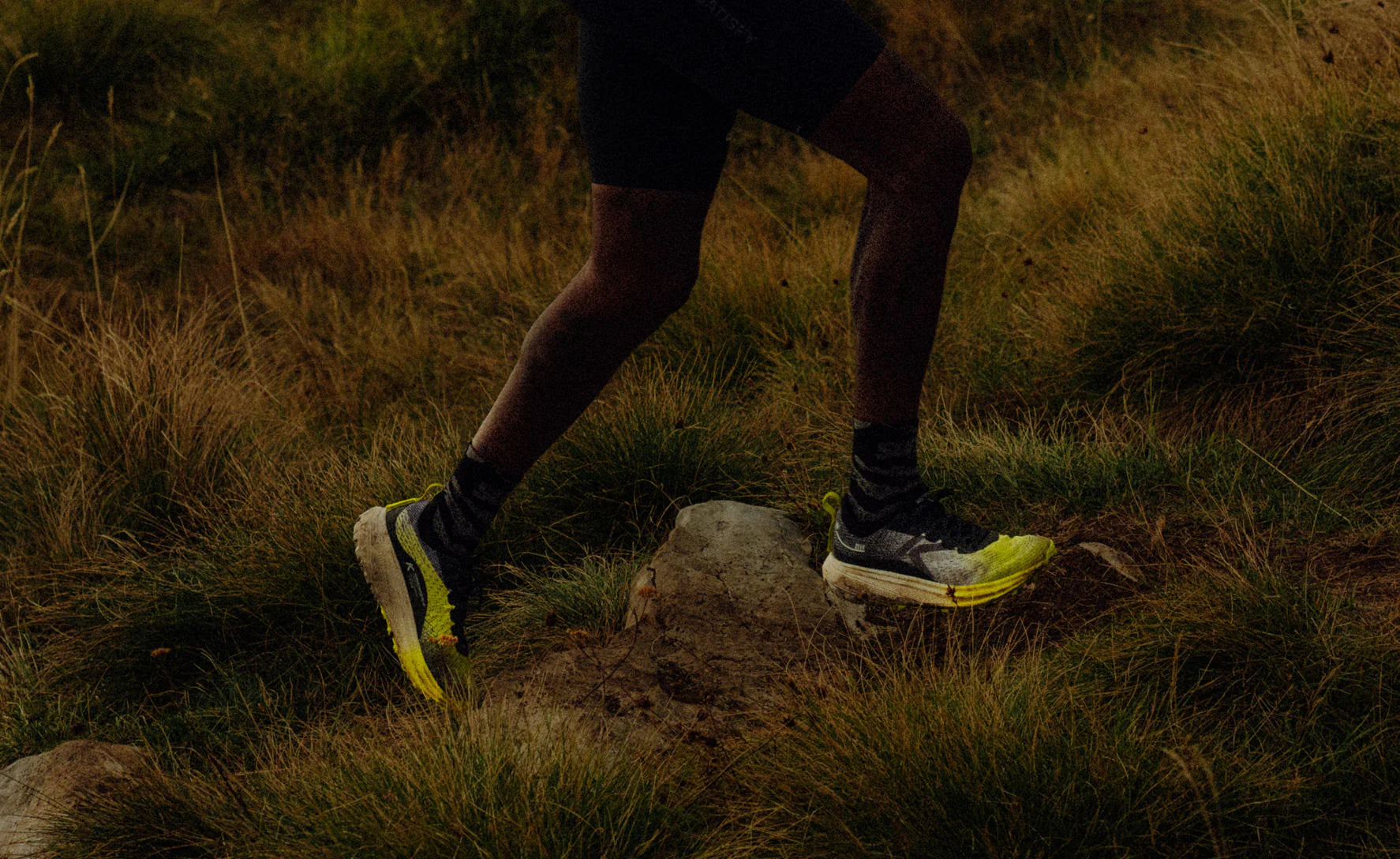 Men's Seek Trail Running Shoe | Black/Evening Primrose - Image 9