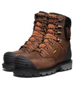 Alternative view of Men's Camden 8 Insulated Waterproof Boot (Carbon Toe)  |  Leather Brown/Black
