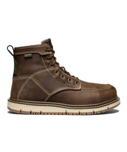 Women's San Jose 6 Waterproof Boot (Aluminum Toe)  |  Cascade Brown/Gum