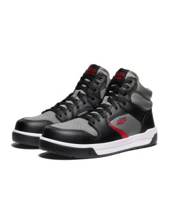 Alternative view of Men's Overton Mid Work Shoe (Carbon Toe)  |  Steel Grey/Black