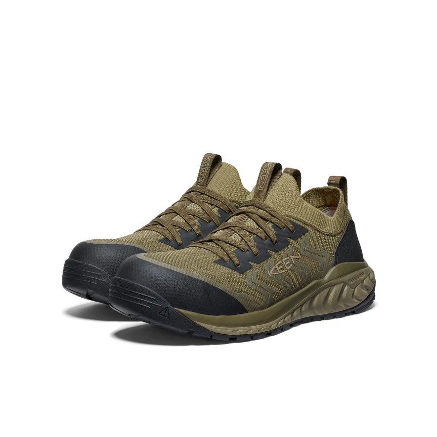 Men's Arvada Shift Work Sneaker (Carbon Toe) | Martini Olive/Black - Image 5