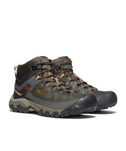 Alternative view of Men's Targhee III Waterproof Mid  |  Black Olive/Golden Brown