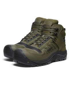 Alternative view of Men's Reno Mid Waterproof (Carbon Toe)  |  Dark Olive/Black