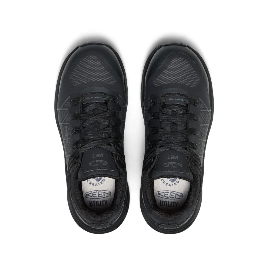 Women's Vista Energy XT Work Sneaker INT MET (Carbon Toe) | Black/Magnet - Image 4