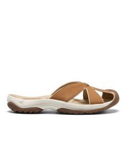 Women's Bali Leather Slide Sandal  |  Chipmunk/Birch