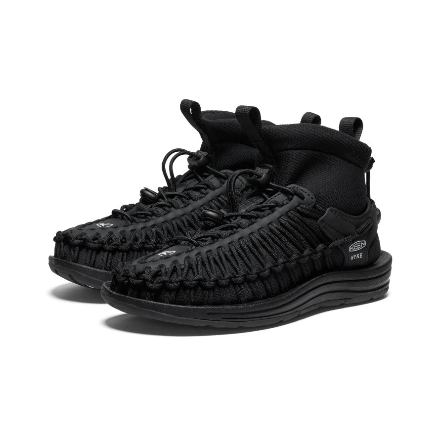 Women's UNEEK High Top x HYKE | HYKE Black - Image 2