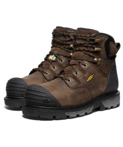 Alternative view of Men's CSA Camden 6 Waterproof Boot (Carbon Toe)  |  Dark Earth/Black