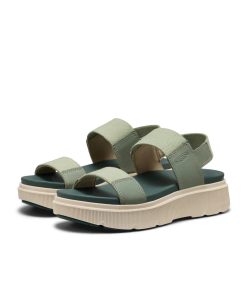 Alternative view of Women's Elle Mila Backstrap Sandal  |  Lily Pad/Dark Forest