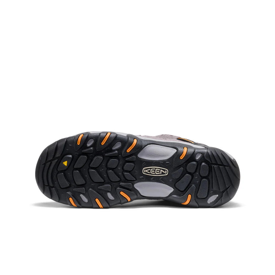 Men's Headout Waterproof Hiking Shoe | Steel Grey/Orange Pepper - Image 6
