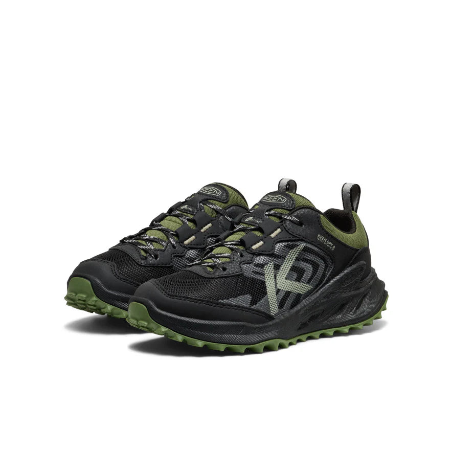 Big Kids' Zionic Waterproof Shoe | Black/Bronze Green - Image 2
