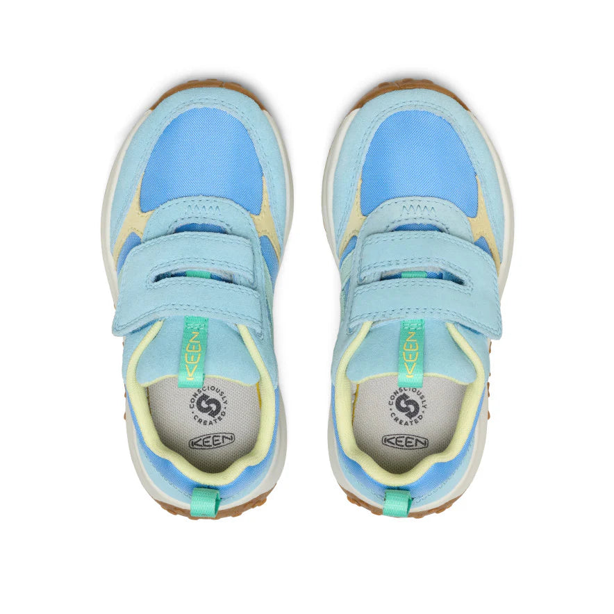 Little Kids' KS86 Sneaker | Baltic Sea/Wax Yellow - Image 4