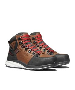Alternative view of Men's Red Hook Waterproof Boot (Carbon Toe)  |  Tobacco/Black