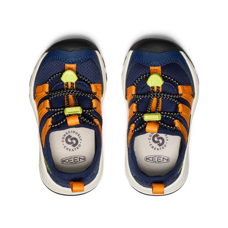 Toddlers' Motozoa Sneaker | Naval Academy/Bright Marigold - Image 4