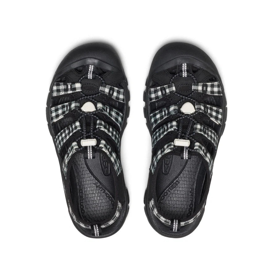 Women's Newport Retro | Black/Gingham - Image 4