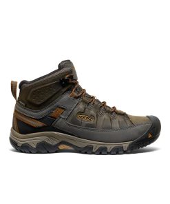 Men's Targhee III Waterproof Mid Wide  |  Black Olive/Golden Brown