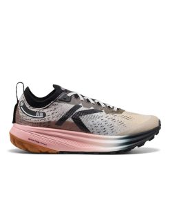 Men's Seek Trail Running Shoe  |  Black/Sunset Sand