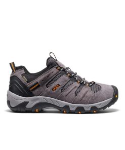 Men's Headout Waterproof Hiking Shoe  |  Steel Grey/Orange Pepper