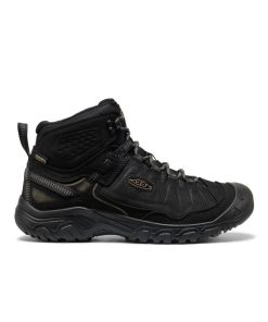 Men's Targhee IV Wide Waterproof Hiking Boot  |  Triple Black