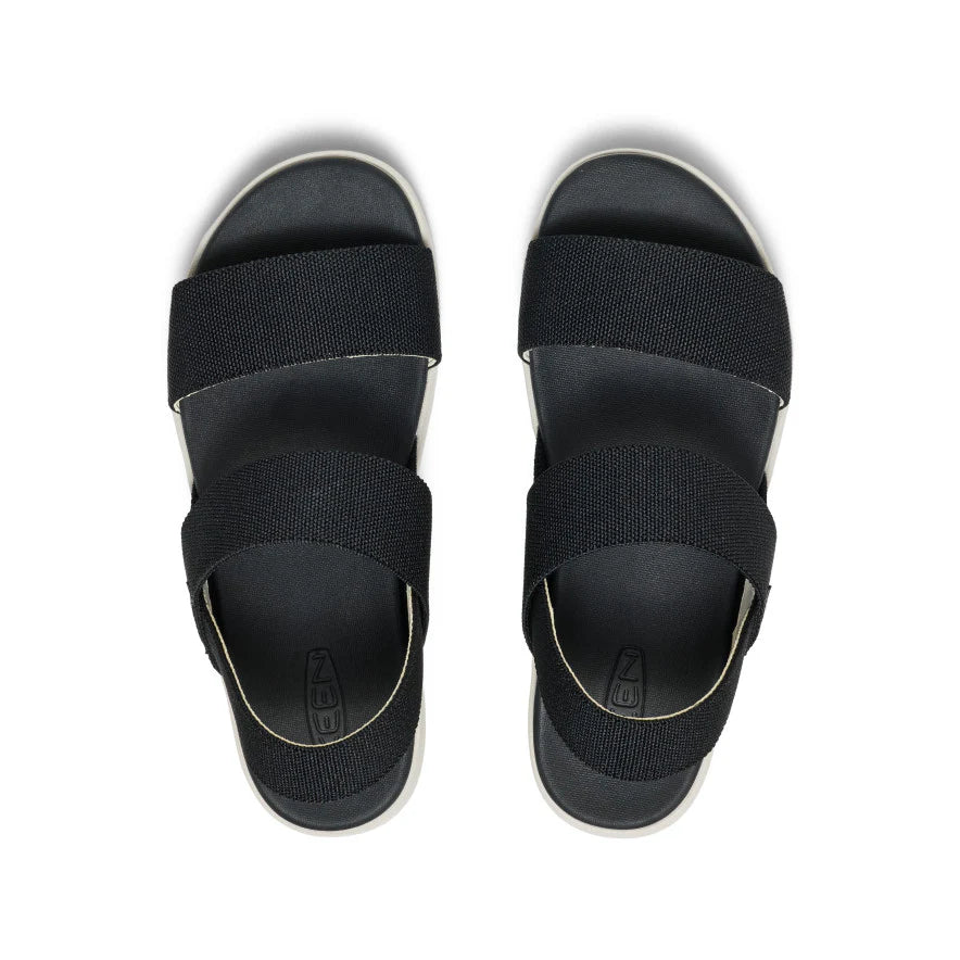 Women's Elle Backstrap Sandal Wide | Black - Image 4