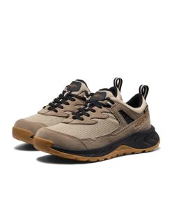 Alternative view of Big Kids' Hightrail Waterproof Hiking Shoe  |  Brindle/Oak Buff