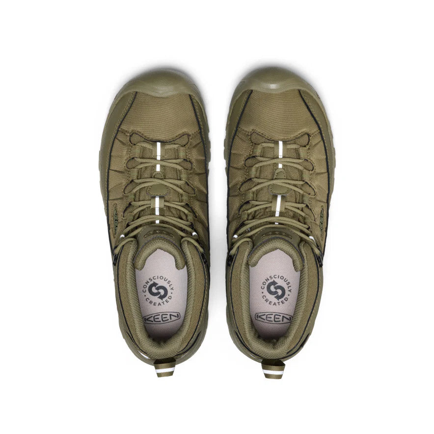 Men's Targhee EXP Waterproof Hiking Boot | Martini Olive/Martini Olive - Image 4