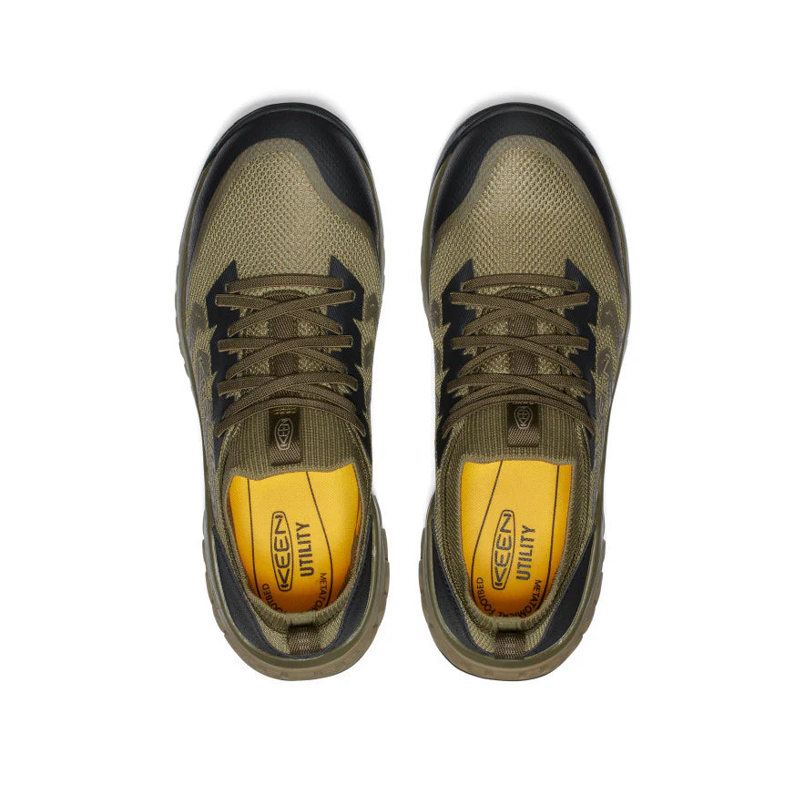 Men's Arvada Shift Work Sneaker (Carbon Toe) | Martini Olive/Black - Image 7