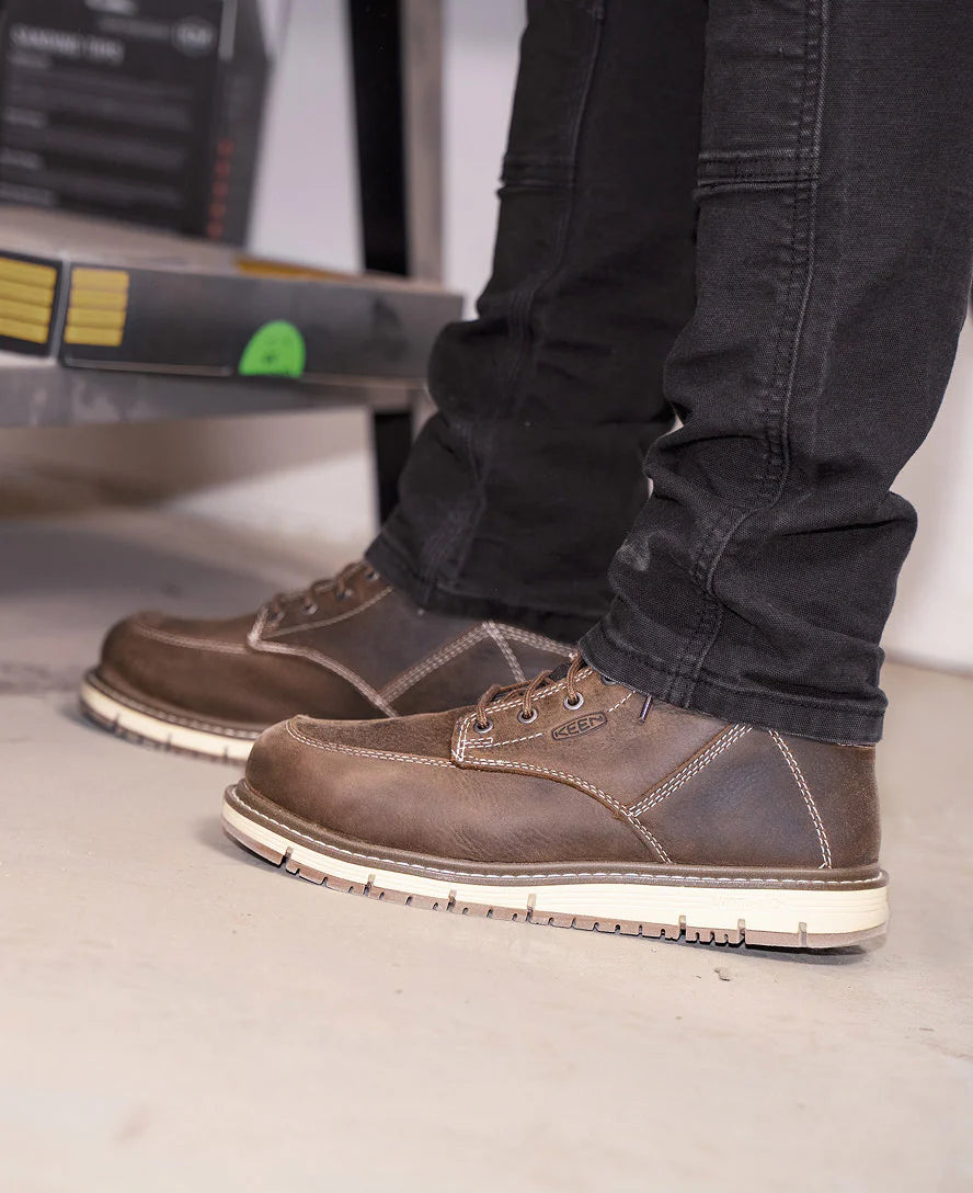Women's San Jose 6 Waterproof Boot (Aluminum Toe) | Cascade Brown/Gum - Image 8