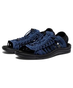 Alternative view of Men's UNEEK II Open Toe  |  Naval Academy/Black