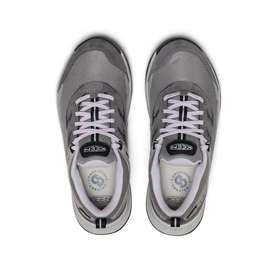 Women's Hightrail Waterproof Hiking Shoe | Steel Grey/Thistle - Image 4