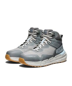 Alternative view of Women's Synchro Waterproof Work Boot (Carbon Toe)  |  Steel Grey/Gum