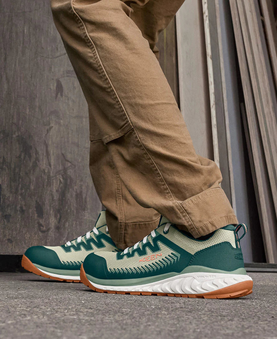 Women's Arvada Work Sneaker (Carbon Toe) | Sea Moss/Desert Sage - Image 6