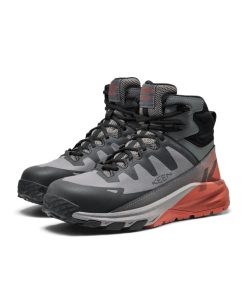Alternative view of Men's Targhee Blur Waterproof Work Boot (Carbon Toe)  |  Steel Grey/Black