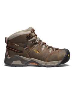 Men's Detroit XT Waterproof Boot (Soft Toe)  |  Black Olive/Leather Brown
