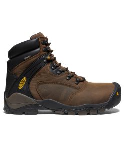 Men's Louisville 6 Waterproof Boot (Steel Toe)  |  Cascade Brown