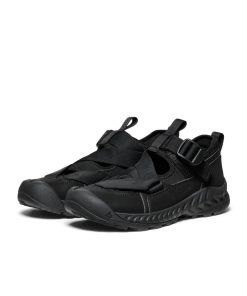Alternative view of All Gender Hoodzerra Sandal  |  Black/Black