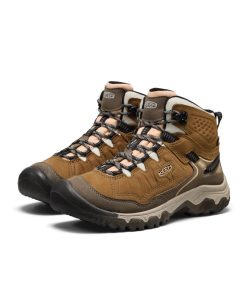 Alternative view of Women's Targhee IV Waterproof Hiking Boot  |  Coyote/Peach Fuzz