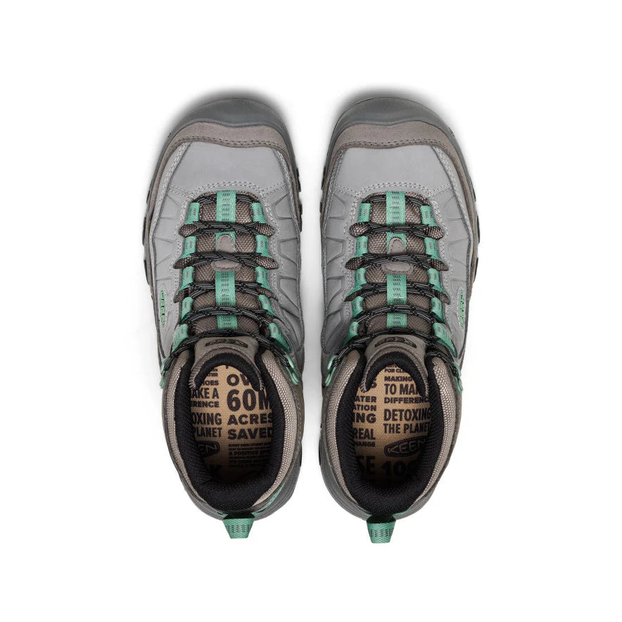 Women's Targhee IV Waterproof Hiking Boot | Alloy/Granite Green - Image 4