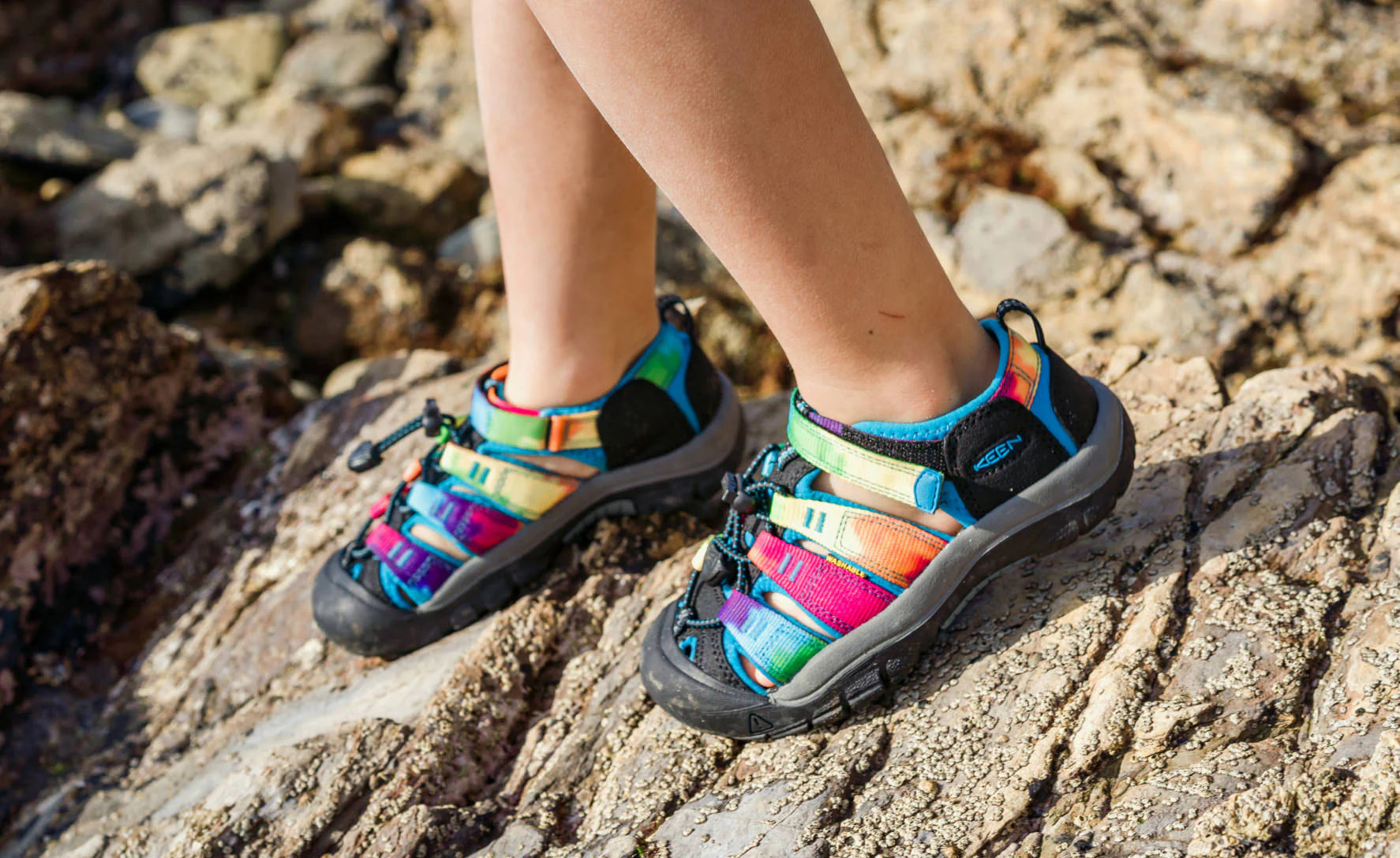Big Kids' Newport H2 | Martini Olive/Aura Orange - Image 7